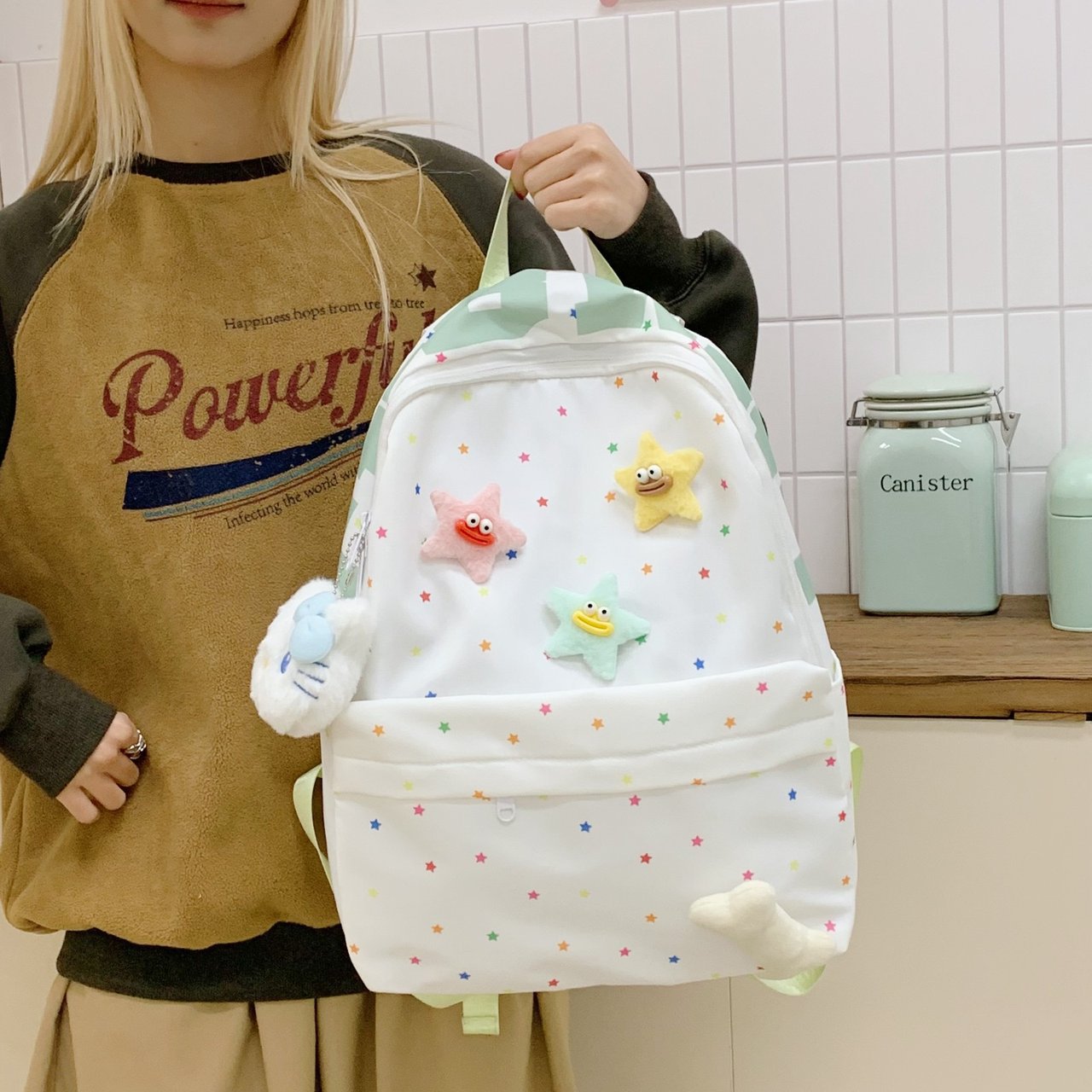 Verspielter Charakter Rucksack Brehn