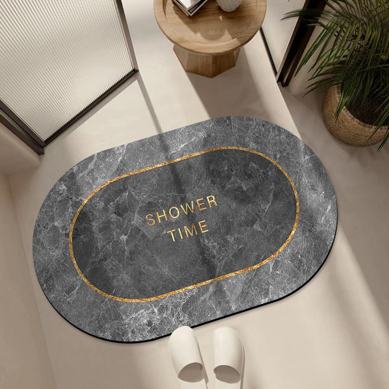 Luxuriöse Marmor Design Badematte