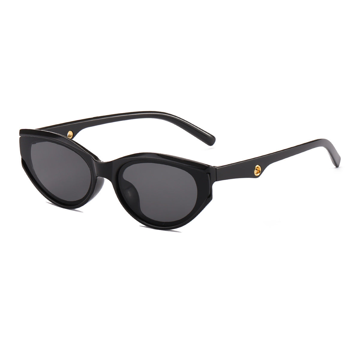Damen Cat-Eye Sonnenbrille mit transparentem, modernem Design Brehn