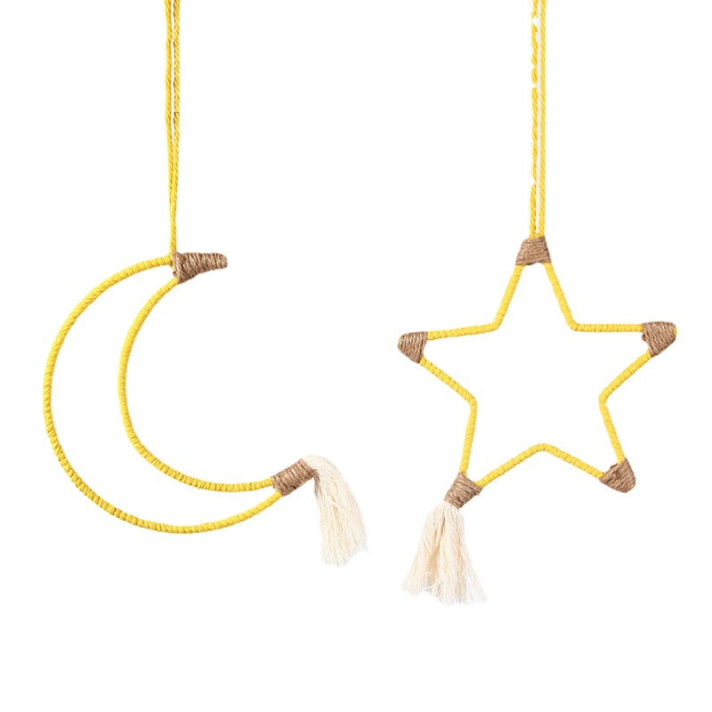 Macrame Halbmond Wanddeko Brehn
