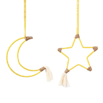 Macrame Halbmond Wanddeko Brehn