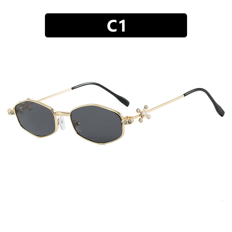 Damen Sonnenbrille mit eleganten Akzenten und UV-Schutz Brehn