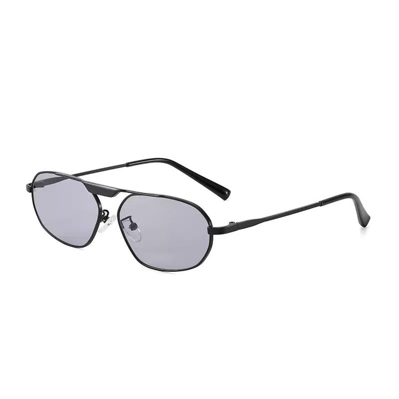 Damen modische Sonnenbrille im eleganten Polygon-Design Brehn