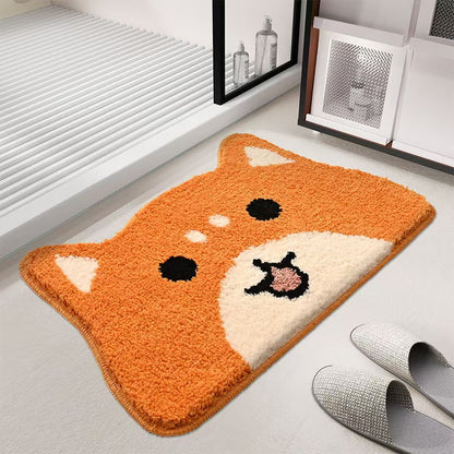 Katze Gesicht Formen Plüsch Badewanne Matte Brehn