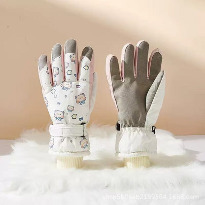 Niedliche cartoonartige Winterhandschuhe Brehn