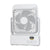Unisex Rechargeable Dual-Function Cooling and USB Power Fan Brehn
