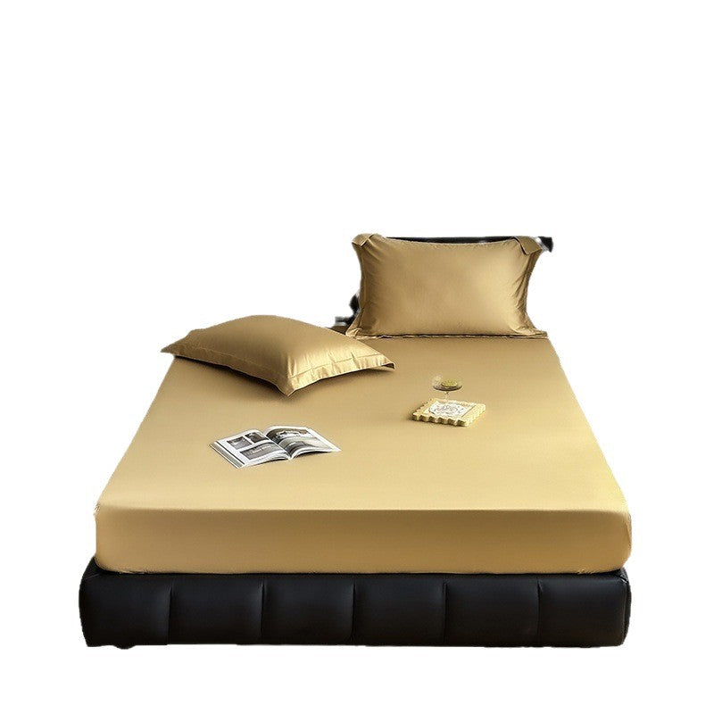 Luxuriöses Spannbettlaken-Set aus Satin-Mikrofaser