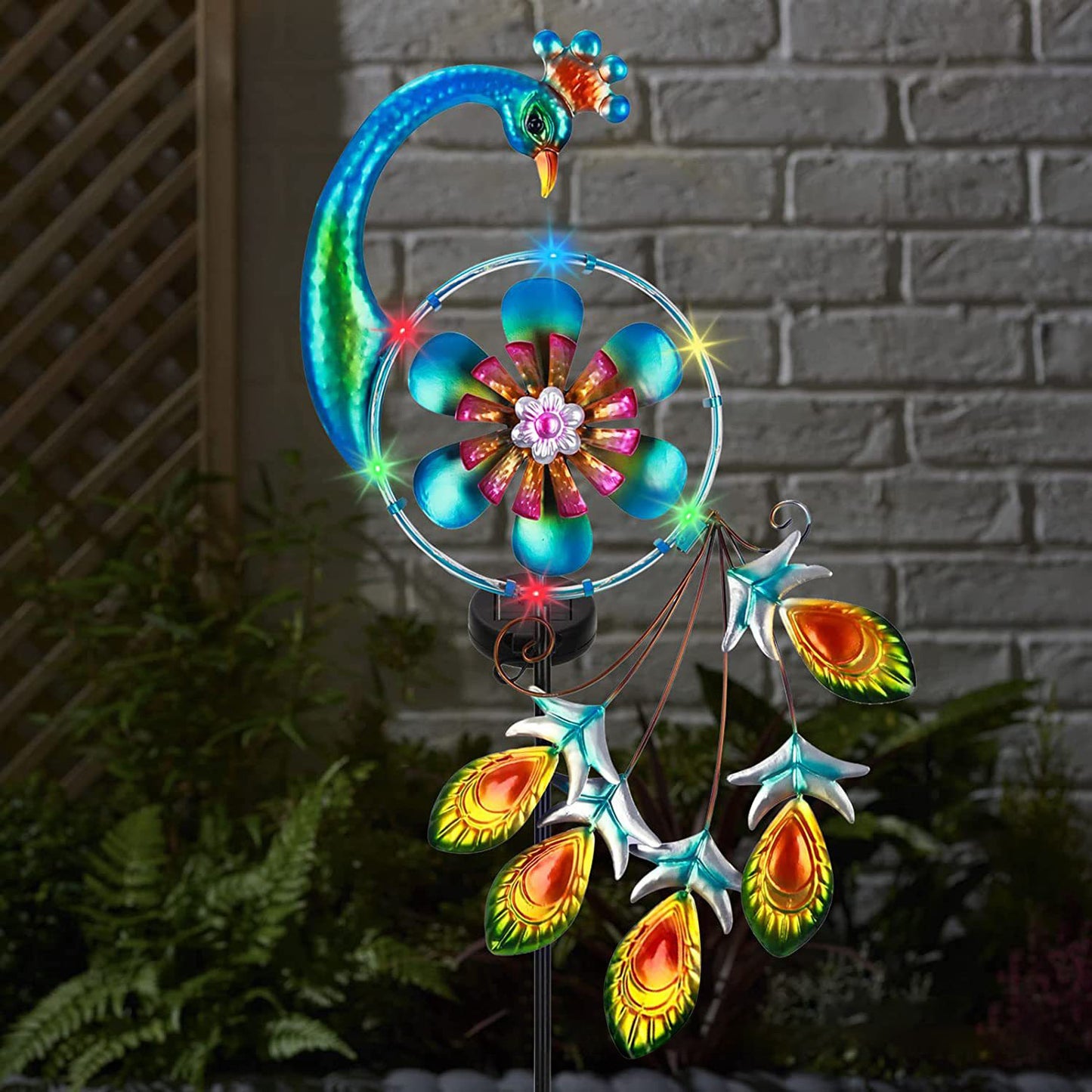Dekorative hängende Gießkanne Gartenstecker Ornament mit simulierter kaskadierender Auslauf Brehn