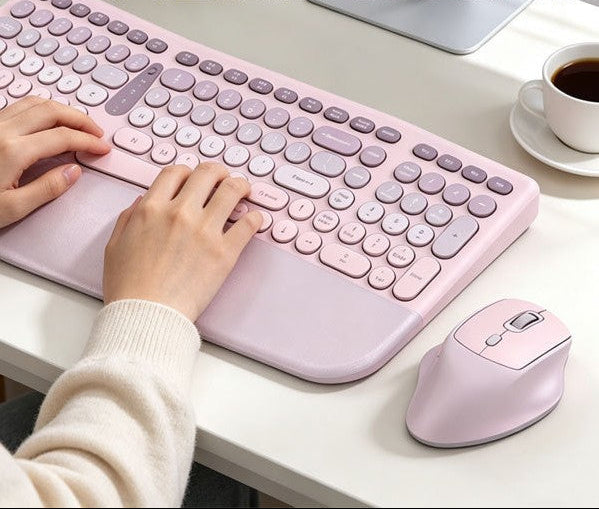 Ergonomische Wireless Tastatur und Maus Combo Brehn