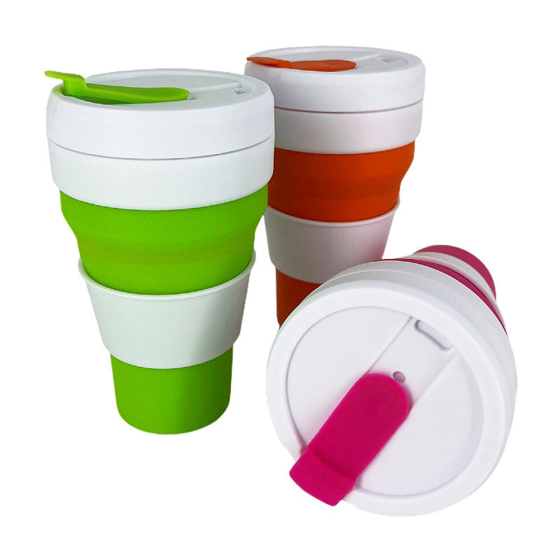 Damen Faltbarer Kaffeebecher mit Deckel Brehn