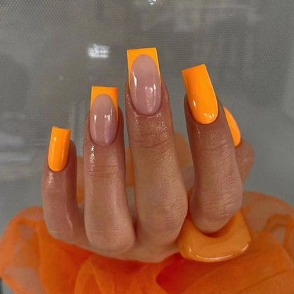 Stylische Quadratische Nagelverlängerungen Brehn