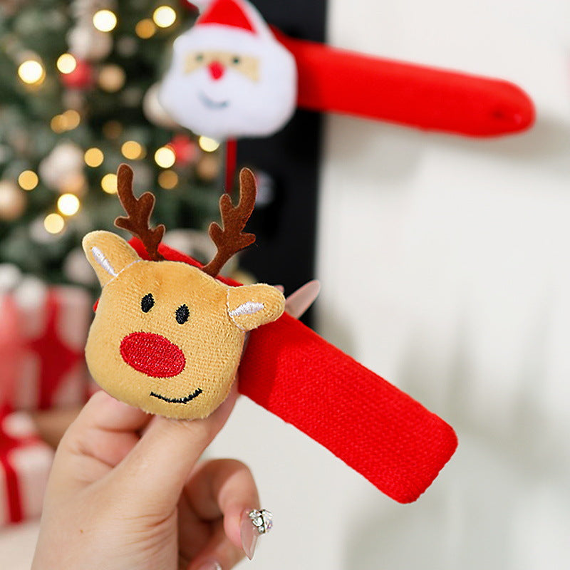 Türgriffschmuck mit Weihnachtsmann Brehn