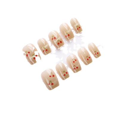 Kirschblüten Press-On Nagelset Brehn