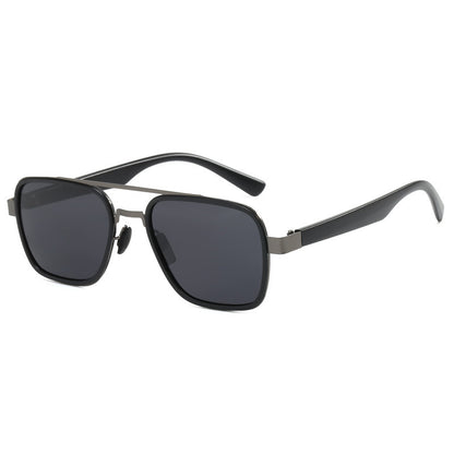 Damen modische Sonnenbrille mit quadratischem Rahmen und innovativen Gläsern Brehn