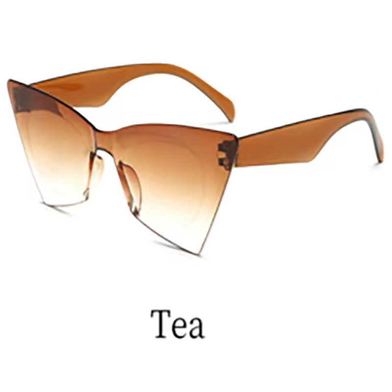 Damen Modische Transparente Sonnenbrille Brehn