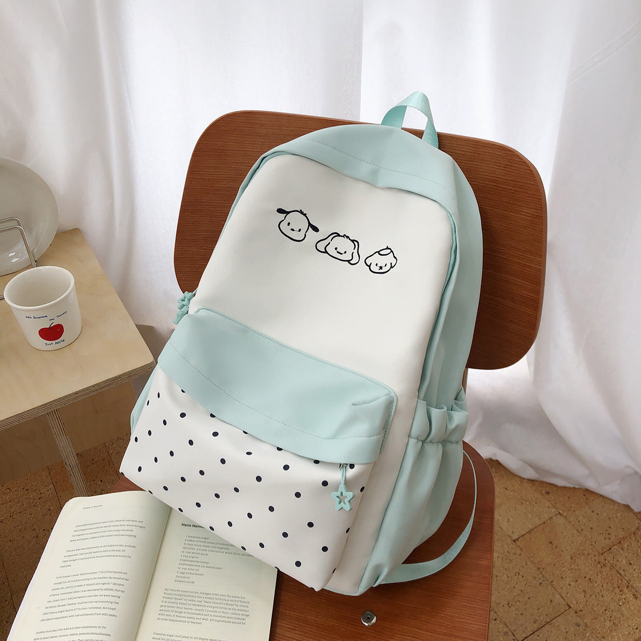 Niedlicher Charakterdruck Schulrucksack