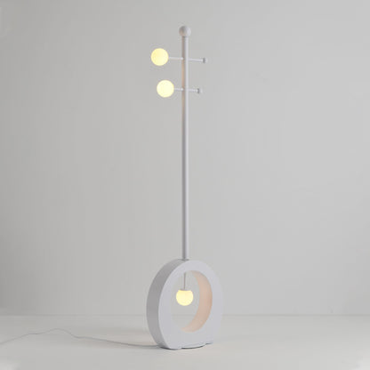 Zeitgenössische Kreis Stehlampe