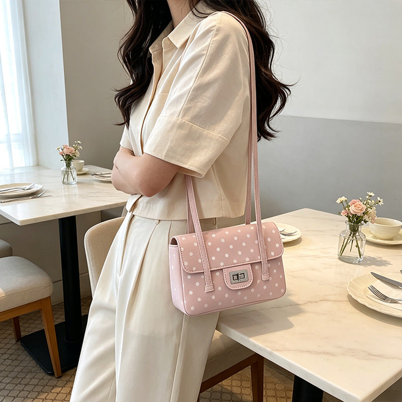 Charmante Polka Dot Mini-Handtasche Brehn
