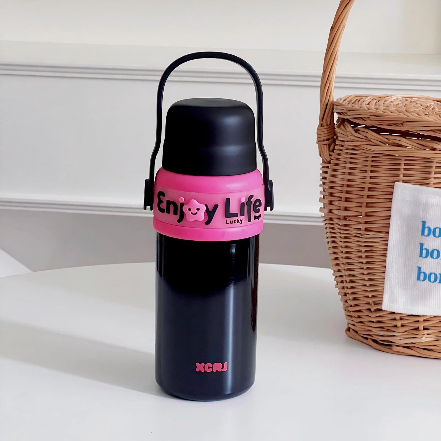 Damen Kunststoff-Isolierflasche mit ergonomischem Griff Brehn