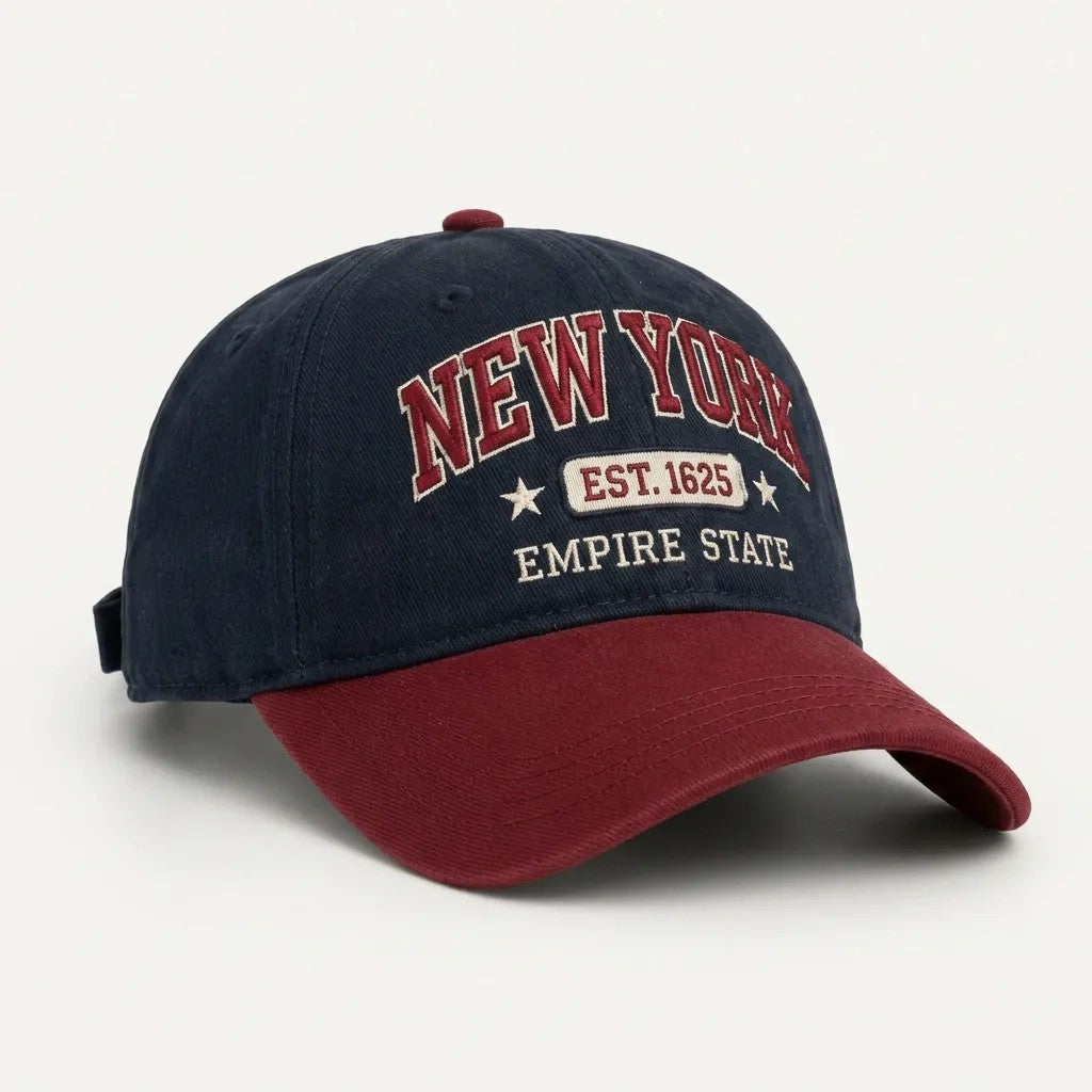 Damen Sportliche und stylische Cap mit New York Stickerei Brehn