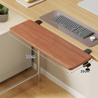Unter-Tisch Gleitschienen-Tastaturablage und Schreibtischverlängerung mit sanfter Gleitmontage