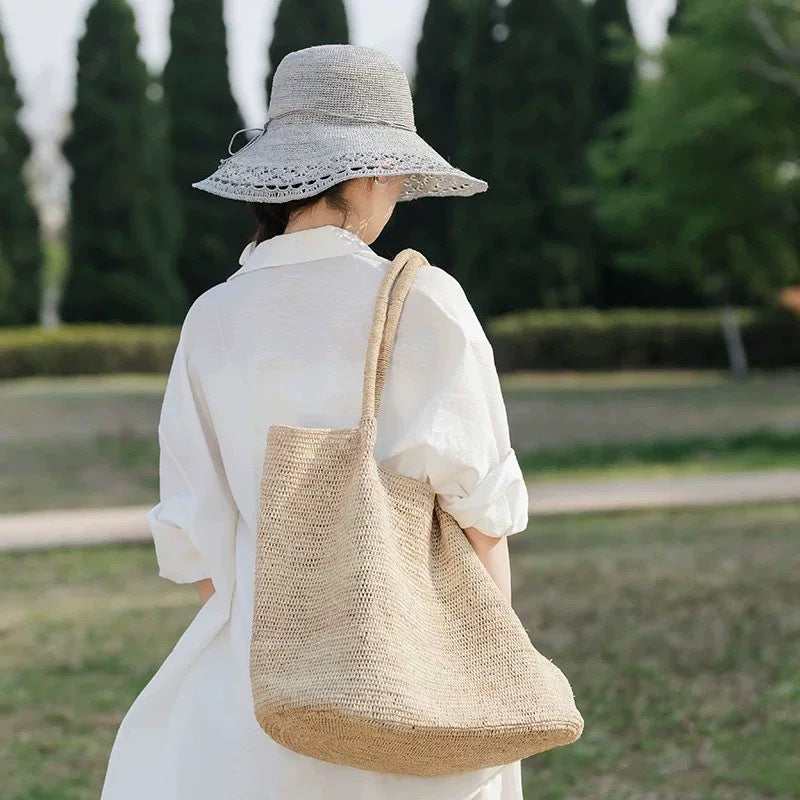 Stilvolle Basttasche Brehn