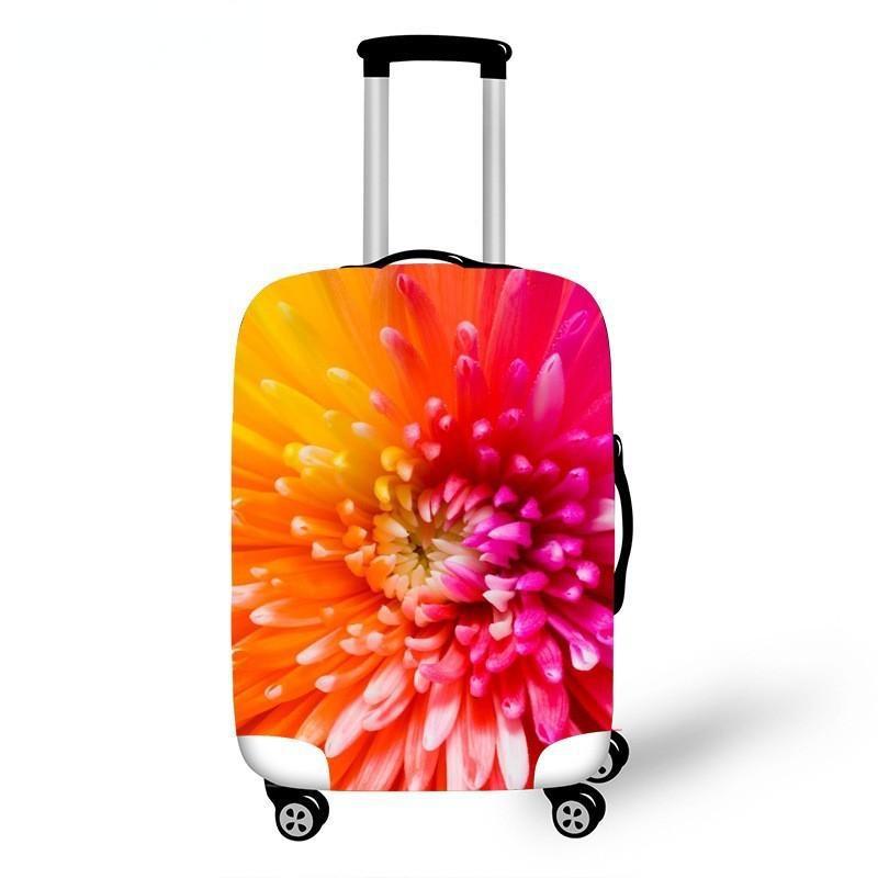 Damen Hartschalenreisekoffer mit vielfältigem Blumendesign Brehn