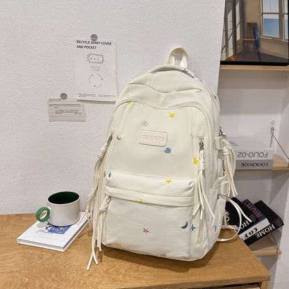 Stylischer Bestickter täglicher Rucksack Brehn