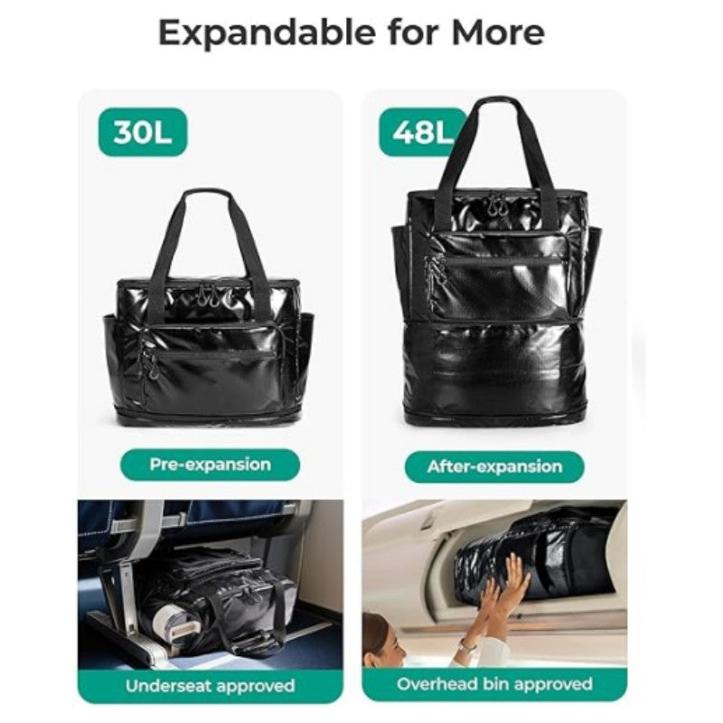 Rollbare Reisetasche mit Multifunktionalem Fächersystem Brehn