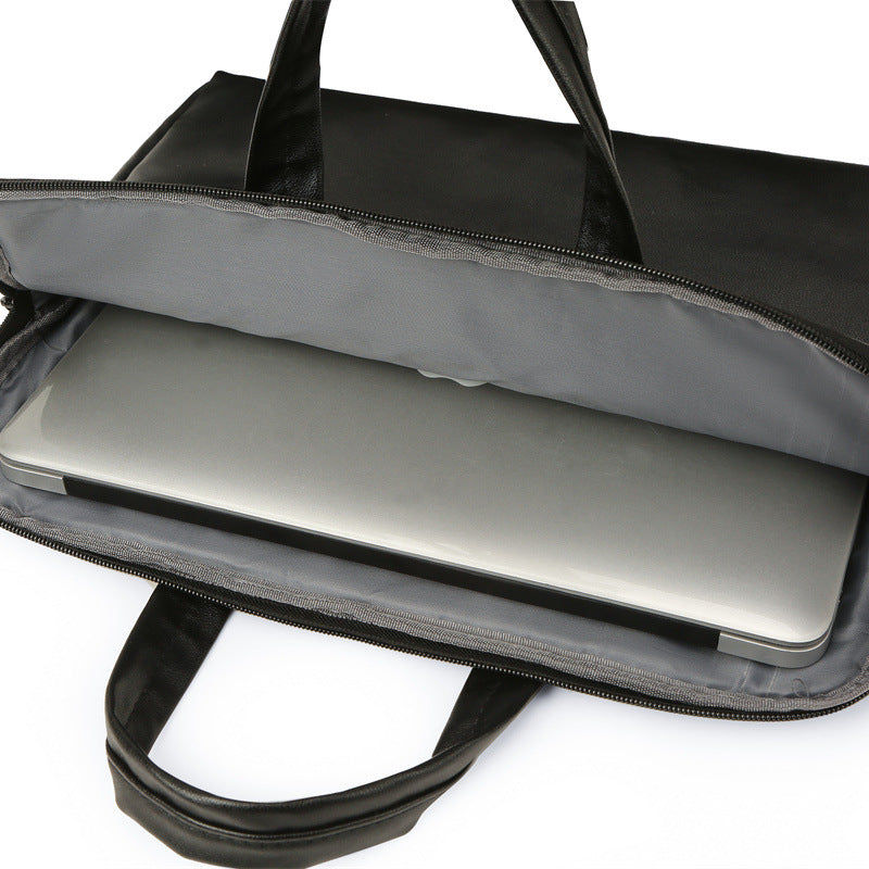 Professionelle Leder Laptop Hülle Brehn