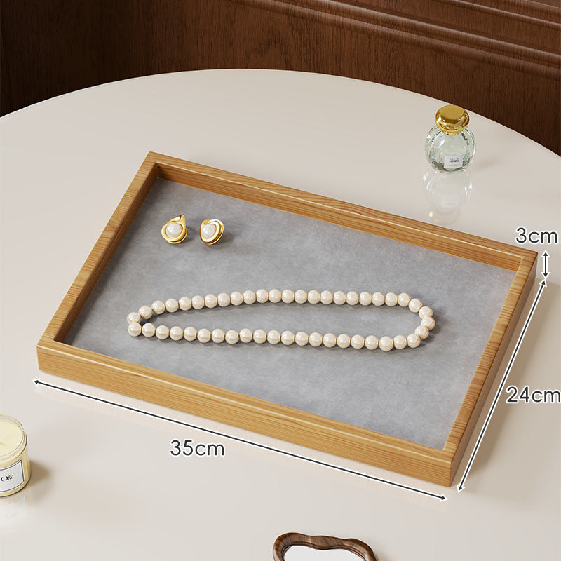 Zwölf-Fächer Bambus Schmuck Organizer Tray