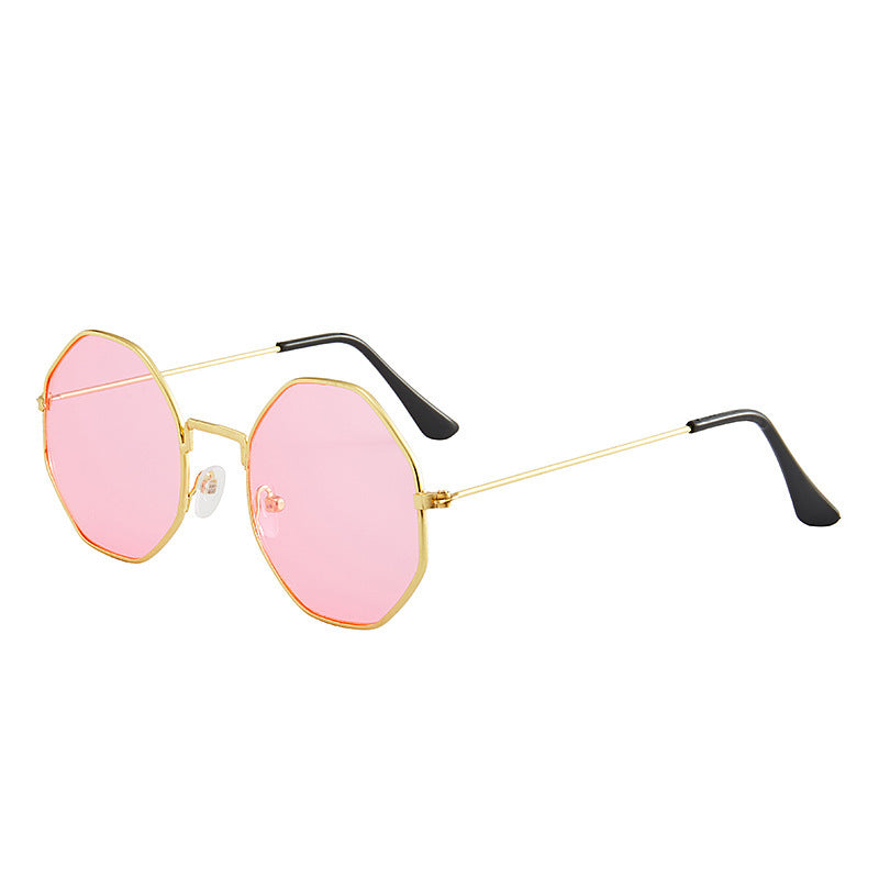 Damen ausgefallene achteckige Sonnenbrille Brehn
