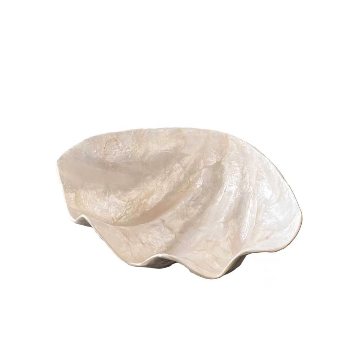 Dekorative muschelförmige Servierschüssel
