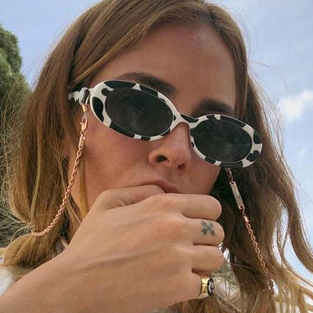Damen modische Cat-Eye Sonnenbrille mit UV-Schutz und robustem Rahmen Brehn