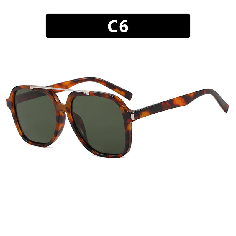 Damen quadratische Sonnenbrille mit schützendem UV-Filter und elegantem Rahmen Brehn