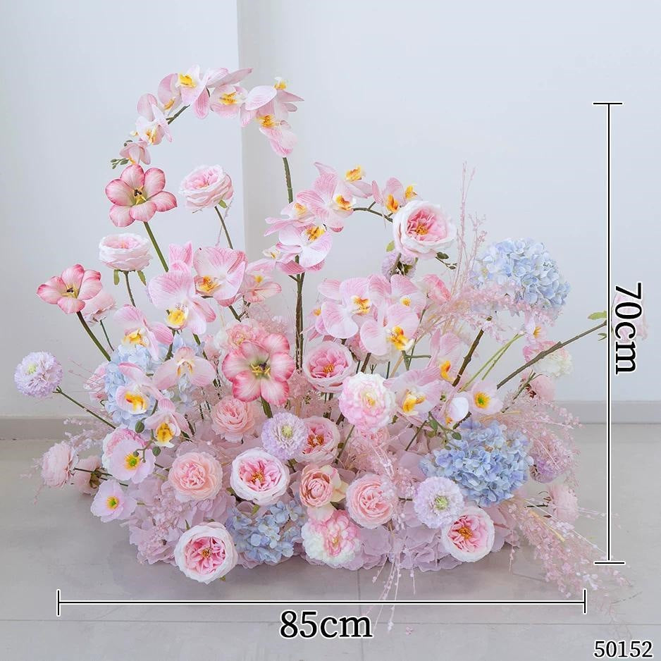 Elegante künstliche Blumen-Mittelstück-Anordnung