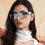 Damen futuristische Sport-Sonnenbrille mit optimalem UV-Schutz Brehn