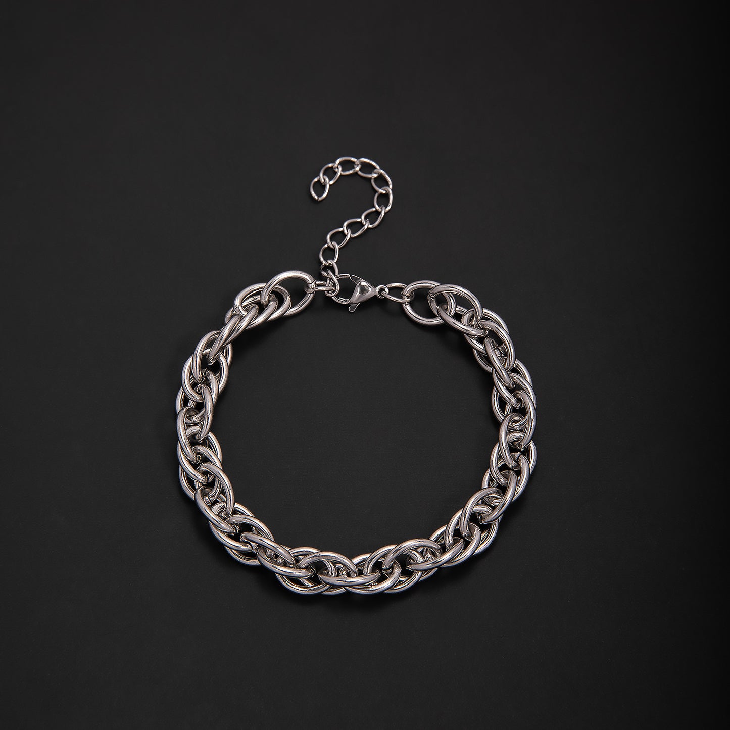Vernetztes Metall-Gliederarmband Brehn