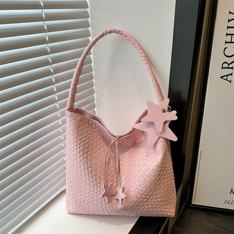 Texturierte Webung Handtasche Brehn