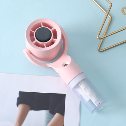 Unisex Tragbarer Mini-Ventilator mit Wasserzerstäuber Brehn