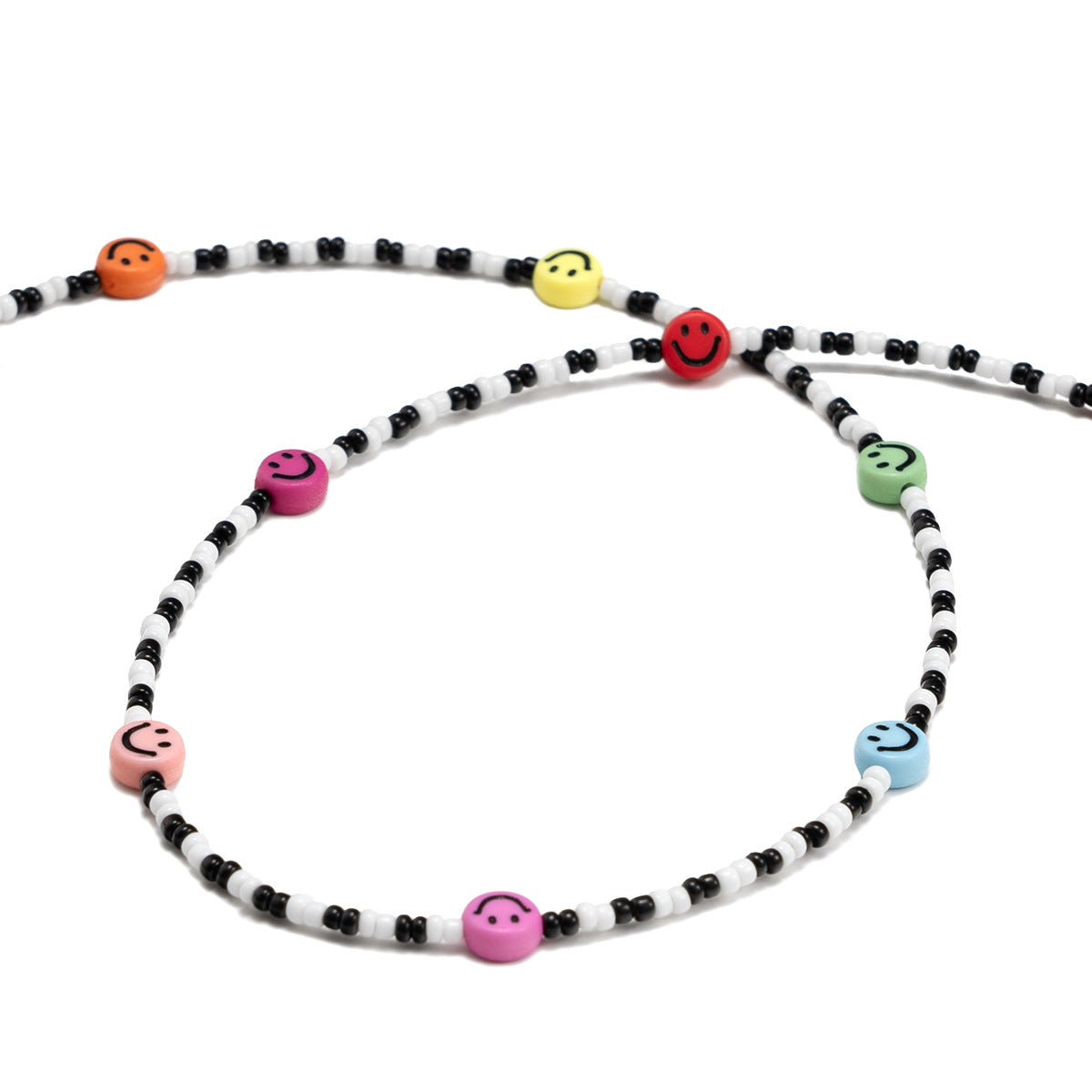 Bunte Smiley Perlen Brillenband Brehn