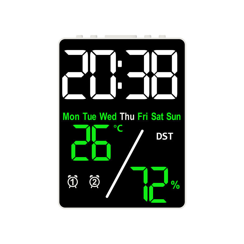 Digitaler Wecker mit Hygrometer und Temperaturanzeige Brehn