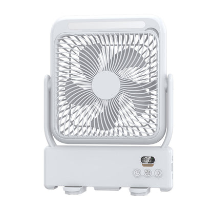 Unisex Compact Oscillating Rechargeable Fan Brehn