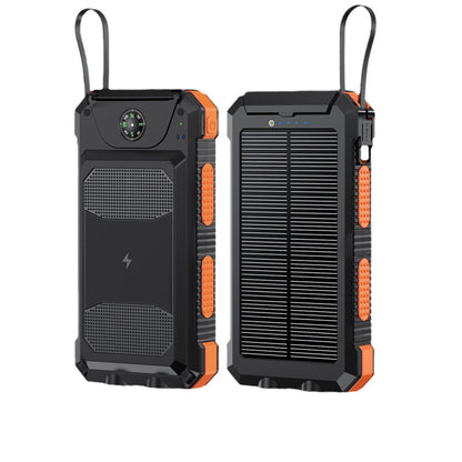 Wasserdichte Solar-Powerbank mit Eingebautem Kompass Brehn