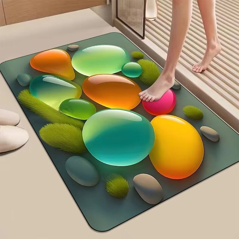 Gel-Effekt Badematte