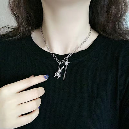 Herz Charm Anhänger Halskette Brehn