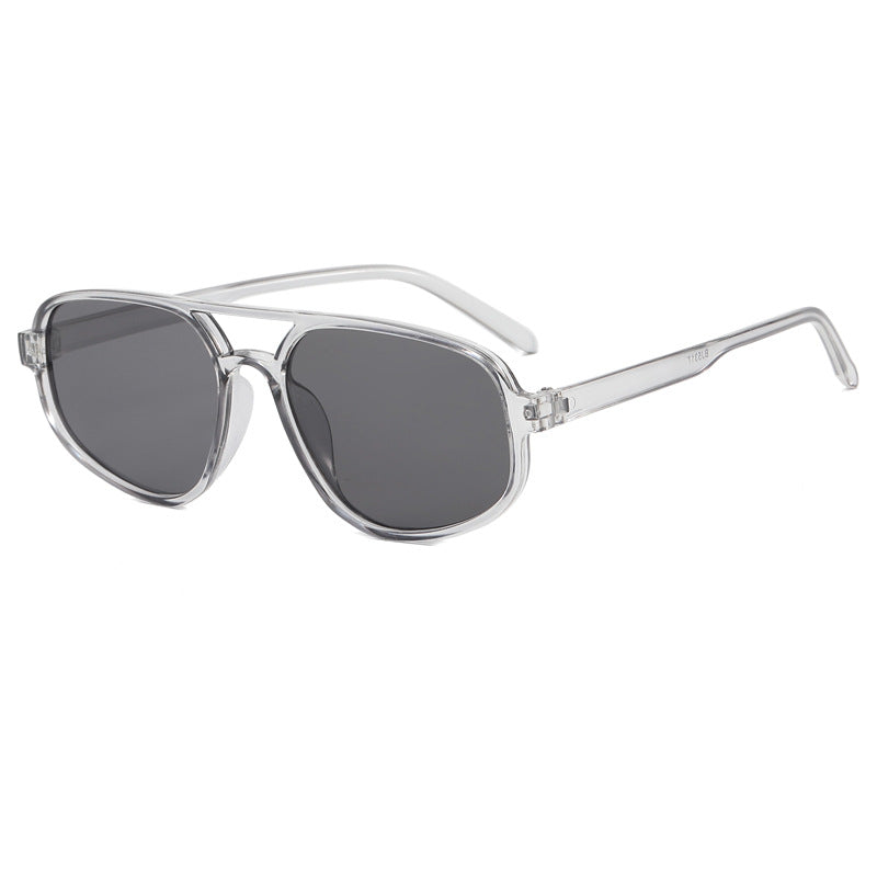 Damen modische Oversized-Sonnenbrille mit trendy Rahmen Brehn