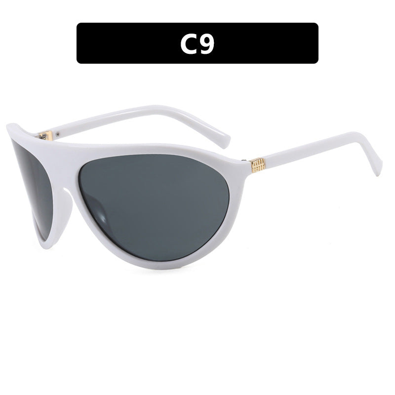 Damen Cat-Eye Sonnenbrille mit einzigartigem Design und schützendem UV-Filter Brehn