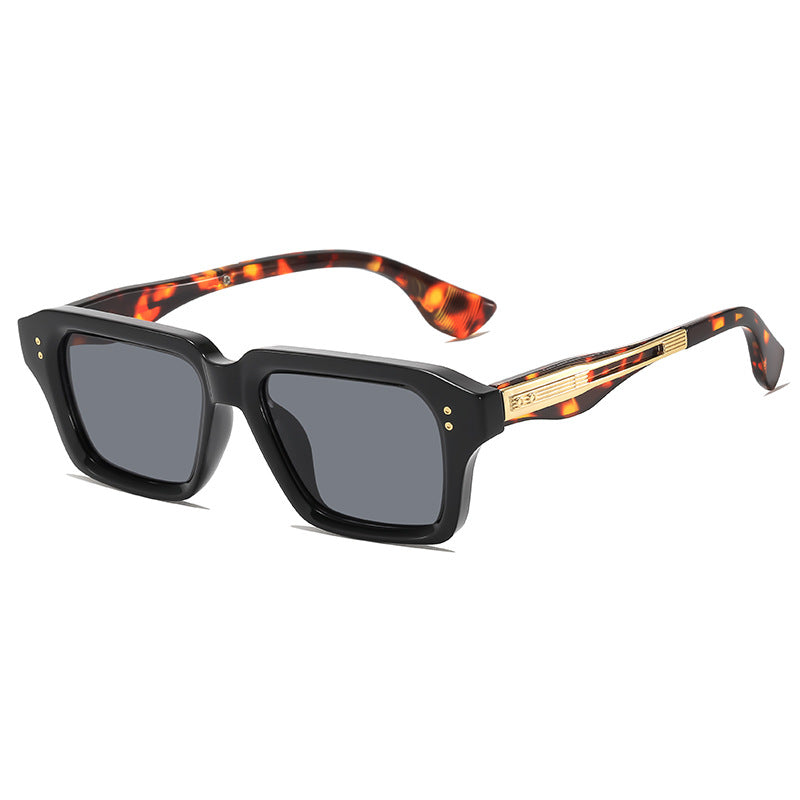 Trendy Quadratische Rahmen Sonnenbrille Brehn