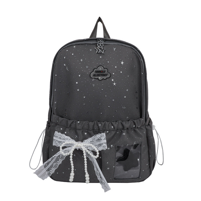 Verspielt Stern-Themen Rucksack